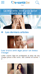 Mobile Screenshot of e-sante.be